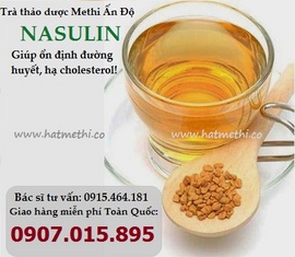 Thảo dược Methi Nasulin phòng ngừa & chữa trị tiểu đường