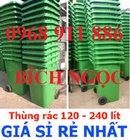 Tp. Hồ Chí Minh: Thùng rác nhựa công nghiệp, thùng rác 2 bánh xe, thùng đựng rác RSCL1213552