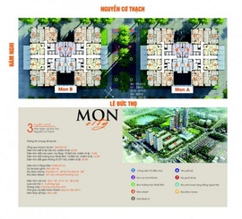 o%*$. % Bán suất ngoại giao căn số 11 = 61. 5 m2 chung cư Mon City, 2PN, giá rẻ.