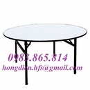 Tp. Hà Nội: Bàn tròn mặt kính trục xoay, bàn vuông, bàn ghế nhà hàng RSCL1690833