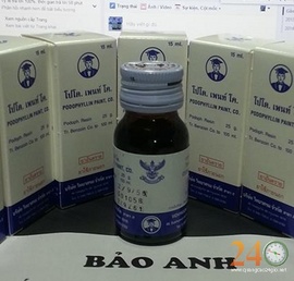 Thuốc Podophyllin Thái Lan Đặc Trị Bệnh Sùi Mào Gà , Mụn Cóc Sinh Dục