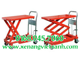 Xe nâng bàn 350kg nâng cao 1300mm XNB350