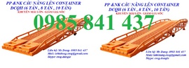 0985 841 437 - cung cấp cầu nâng lên Container