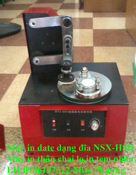 Máy in date mâm xoay, máy in date dạng đĩa-0986107522
