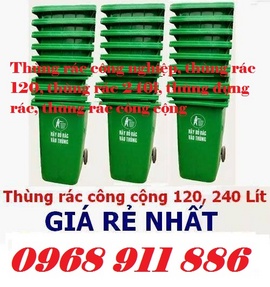 Thùng rác cọc treo, thùng rác công cộng, thùng rác công nghiệp, thùng rác 55l