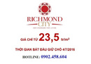 Tp. Hồ Chí Minh: u%%%% Chính thức mở bán Căn hô RICHMOND CITY Bình Thạnh. Giá 23. 5 triệu/ m2 CL1694505