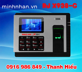 máy chấm công vân tay màn hình màu, loại tốt giá tốt