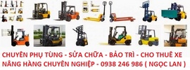 Chuyên Cho thuê xe nâng hàng 0938246986