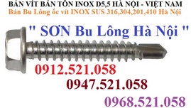 0912.521.058 bán vít bắn tôn Inox rẻ ở 1335 Giải Phóng,Hoàng Mai, Ha Noi