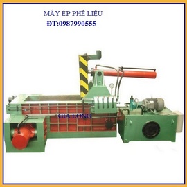 Máy ép sắt phế liệu tại công nghệ gia long