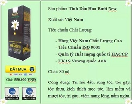 tinh dầu bưởi Long Thuận