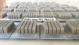 Tấm Pallet nhựa PVC Phát Lộc khả năng chịu tải lớn, chống ăn mòn hóa chất.