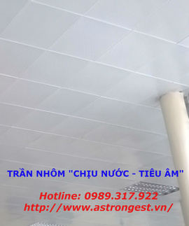 Ốp trần khu vực hành lang chung cư, Trần nhôm Astrongest, Có nên ốp trần thạch cao