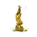 Tp. Hà Nội: Tượng Đạt ma sư tổ cao 23,5cm, tượng thờ bằng đồng, tượng đồng, tượng đạt ma, đạt RSCL1699729