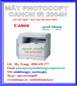 Máy photocopy Canon ir2004N