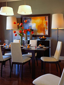 Phòng ăn xinh với sắc màu tươi trẻ NEWS7183