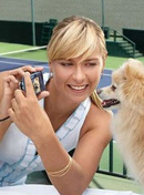 'Búp bê' Sharapova và cún yêu NEWS3245
