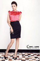 Váy đầm Chic-Land phong cách đơn giản NEWS6597