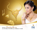 PNJ giới thiệu bộ trang sức cưới 'Hạnh phúc vàng 2012' NEWS14256
