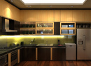 Thiết kế phòng bếp trong căn hộ chung cư RSN13955