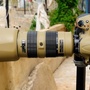 [8] Bộ máy ảnh ống kính Nikon sơn màu vàng quân đội ấn tượng