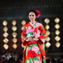 [5] Những bộ kimono sặc sỡ của Nhật Bản cũng xuất hiện trong show diễn.