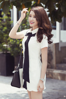 Á hậu Huyền My yêu thích trang phục trắng đen NCAT40_66