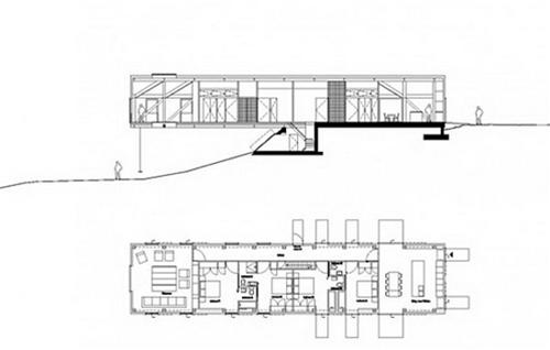 Balancing Barn: ngôi nhà bập bênh