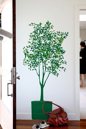 Trang trí nhà bằng decals đẹp như thật