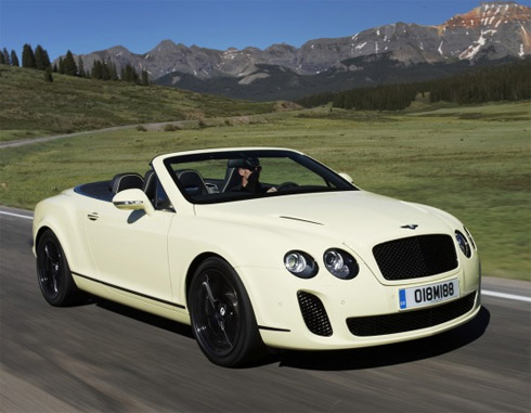 Bentley Continental Supersports convertible