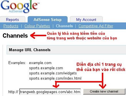 Kiếm Tiền, Chia Sẻ Thu Nhập Với Google Adsense