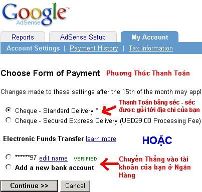 Kiếm Tiền, Chia Sẻ Thu Nhập Với Google Adsense