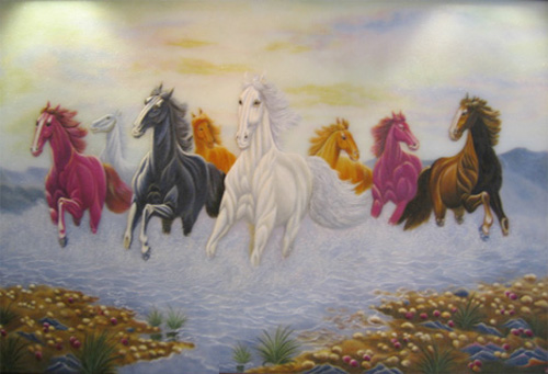 Đồ trang trí hình ngựa theo phong thuỷ