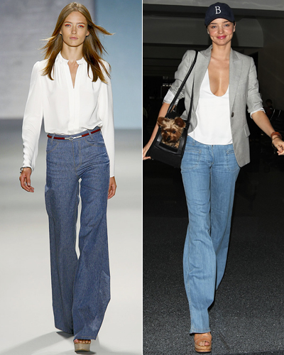 Những xu hướng mặc jean hot nhất 2011