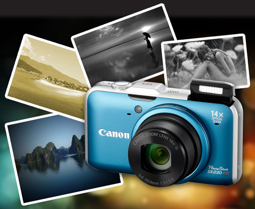 Canon PowerShot SX230 HS - camera cho dân 'phượt'