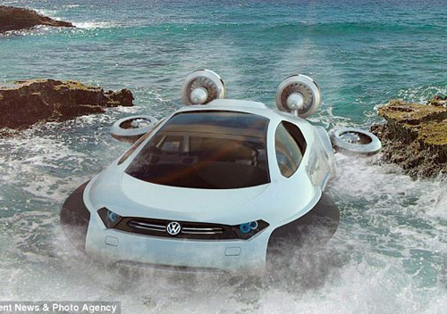 "Sốc" Volkswagen Aqua - Xe chạy trên mọi địa hình, Ô tô - Xe máy, Volkswagen Aqua, xe Volkswagen Aqua, xe chạy tren moi dia hinh, chiec Volkswagen Aqua, o to, Volkswagen, Aqua, soc Volkswagen Aqua