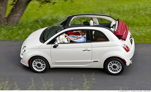 Fiat 500 Cabrio giá 19.500 USD