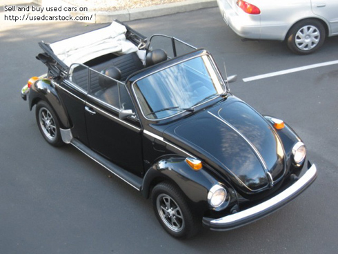 Pre-1980 VW Beetle Cabrio giá 5.060 USD cho phiên bản 1979