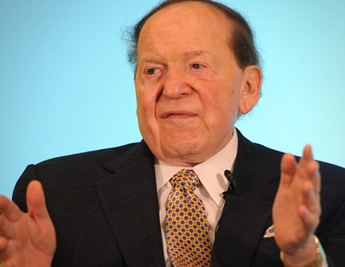 Sheldon Adelson, CEO Tập đoàn Las Vegas Sand
