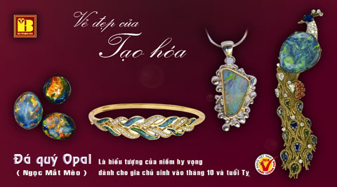 Đá quý Opal cho người sinh tháng 10