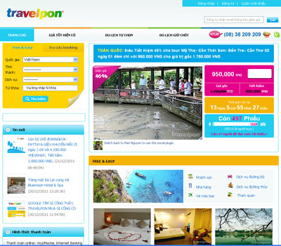 Du lịch Thái Lan miễn phí cùng Travelpon