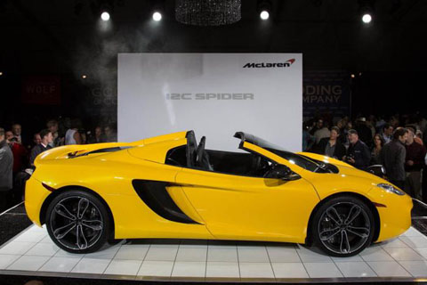 McLaren 12C Spider