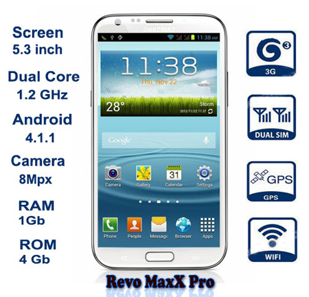 Revo MaxX Pro RAM 1GB
