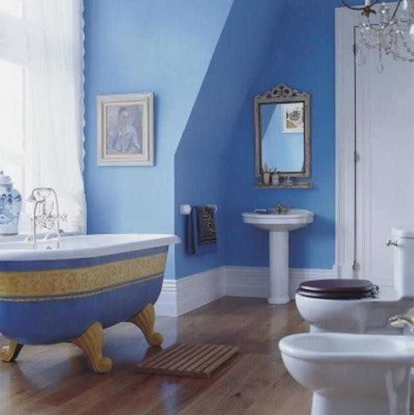 Tô điểm cho phòng tắm quyến rũ hơn nhờ màu sắc 4