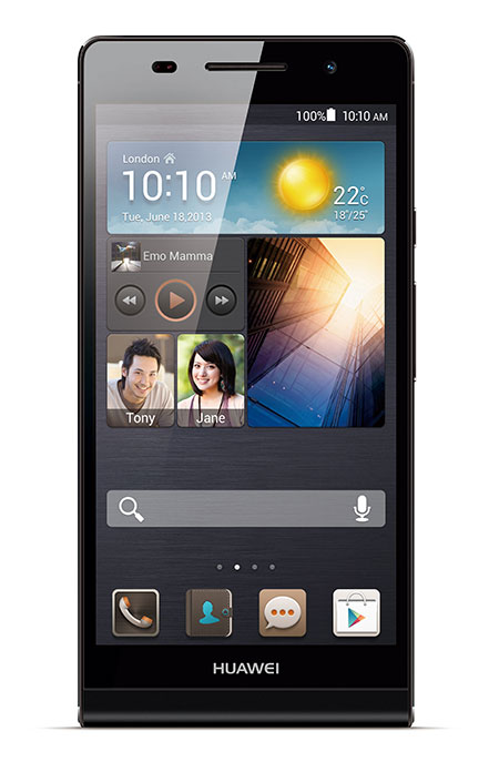 Huawei ra mắt smartphone mỏng nhất thế giới Ascend P6