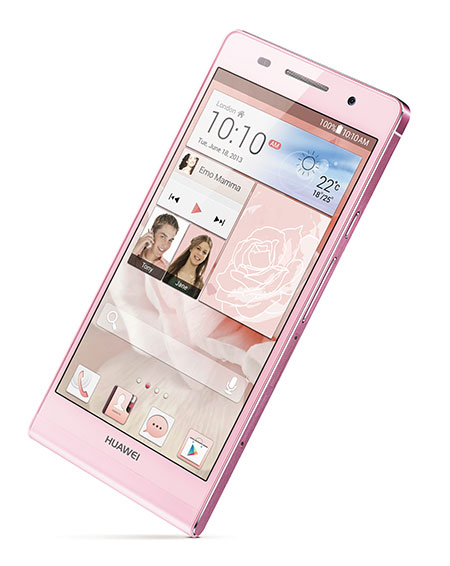 Huawei ra mắt smartphone mỏng nhất thế giới Ascend P6