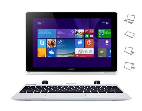 Acer công bố mẫu máy tính lai chạy Windows 8.1