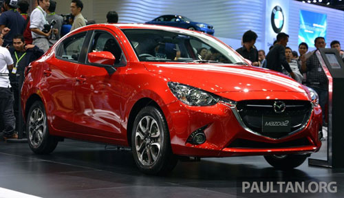 Mazda2 sedan trình làng tại Thái Lan - 3